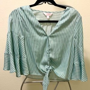 Crop top blouse